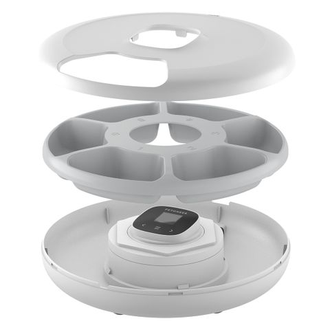 NutriSpin Automatic Pet Feeder for Scheduled Daily Feeding