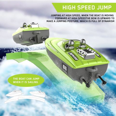 V222 Premium Cross-Border Hit 2-Spieler-RC-Schnellboot, High-Tech-Rennboot mit Fernbedienung für Kinder