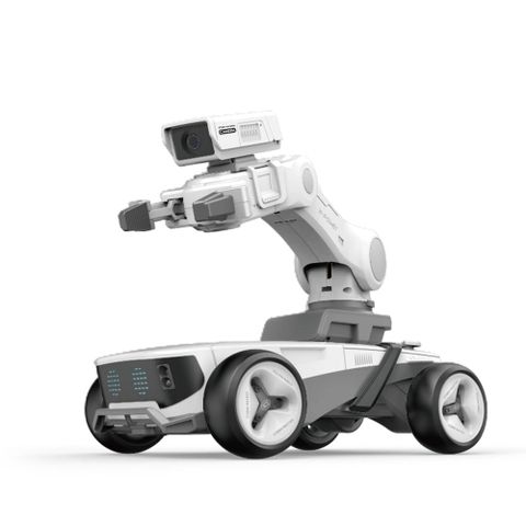 F07 Intelligentes programmierbares RC-Roboterauto mit HD-Kamera und mechanischem Arm, automatischer Linienverfolgung und Hindernisvermeidung, Verkaufsschlager für den Außenhandel