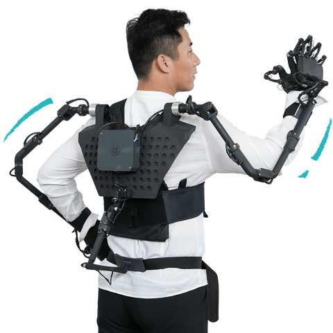 DexCap — 65-DOF Wearable Exoskeleton Data Acquisition System | 1000Hz | Millimeter-Level Accuracy