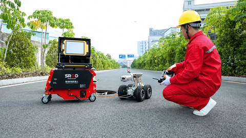 SROD S200CHD Pipeline Inspection Robot System for Sewer, Drainage and Culvert Inspection