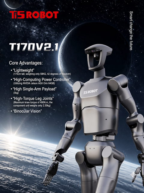 Ti5robot T170 V2.1 Humanoid Robot: A New Era of AI Innovation