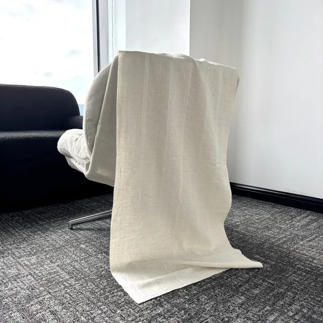 Subtle Woven Texture Cotton Curtain-Sample Kit