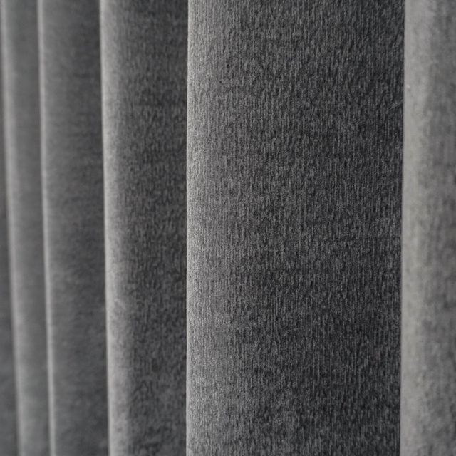 Brushed Matte Blackout Drapery
