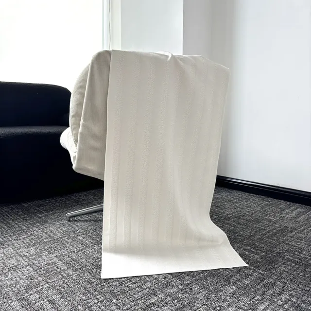 Tonal Vertical Textured Cotton Drapery-Sample Kit
