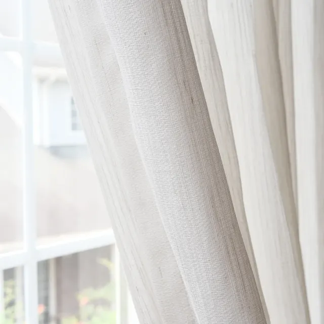 Textured Linen Blend Drapery