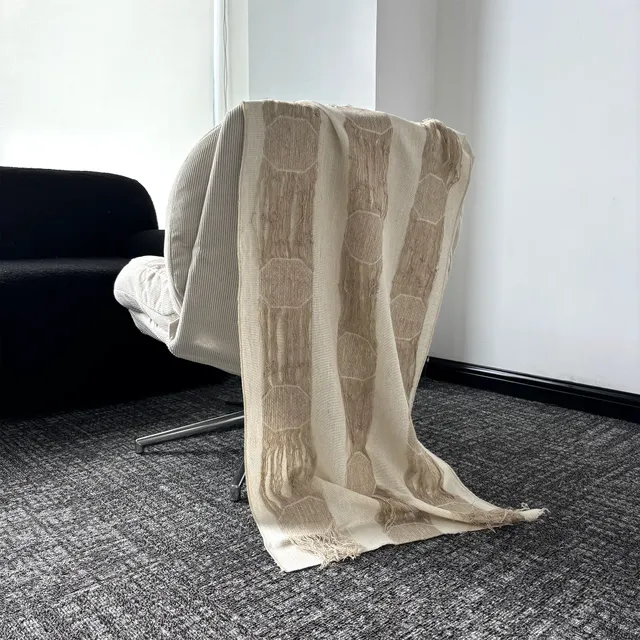 Organic Sculpted Textured Linen Curtain-Sample Kit