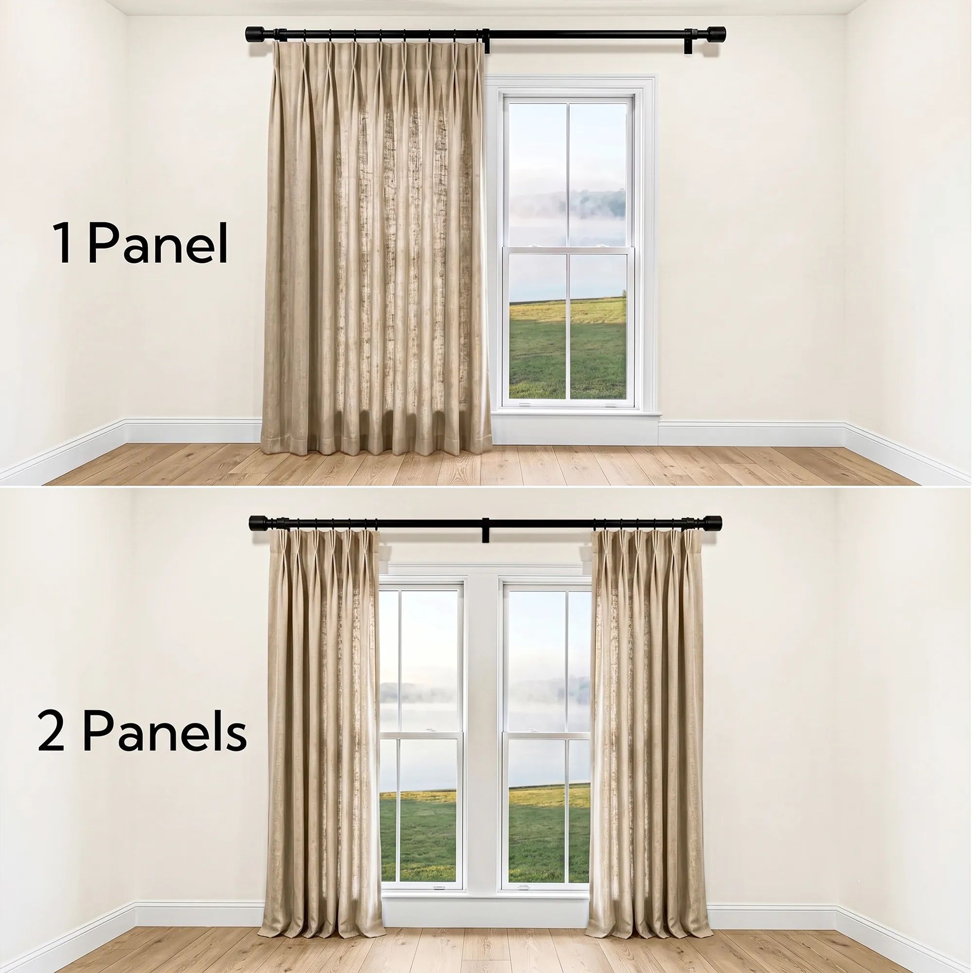 1 Panel / 2 Panels