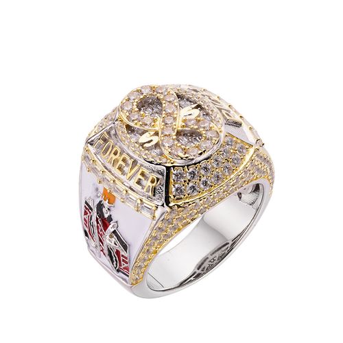Hip Hop 925 Silver Infinitas Sign Ring for Men