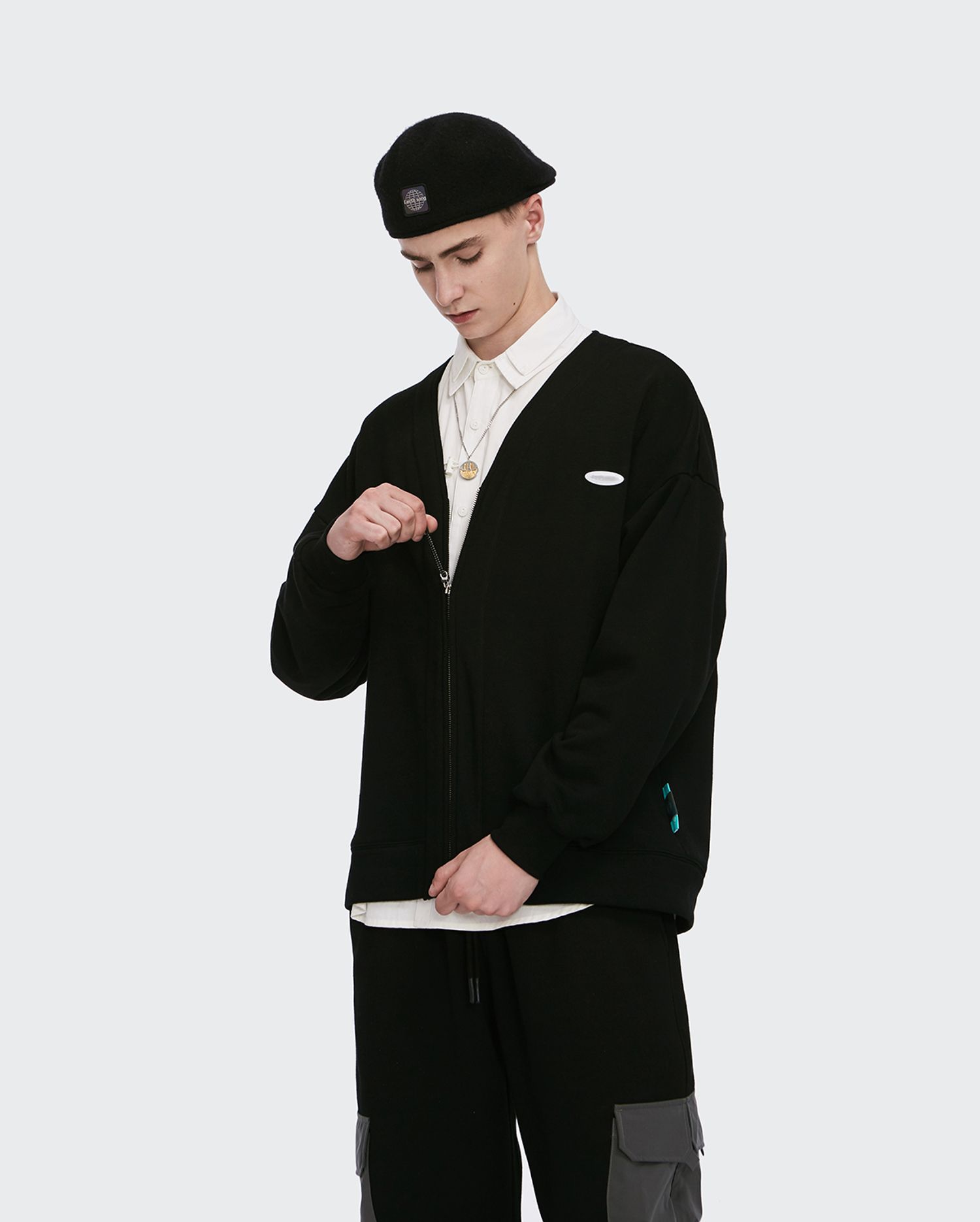Classic Cotton Unisex Zip Up Jacket