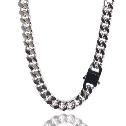 12mm Hip Hop Miami Cuban Link Chain for Men
