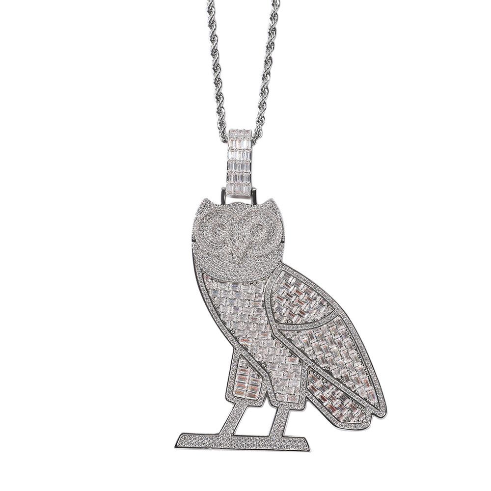 🔥 OVO-Inspired Owl Chain
