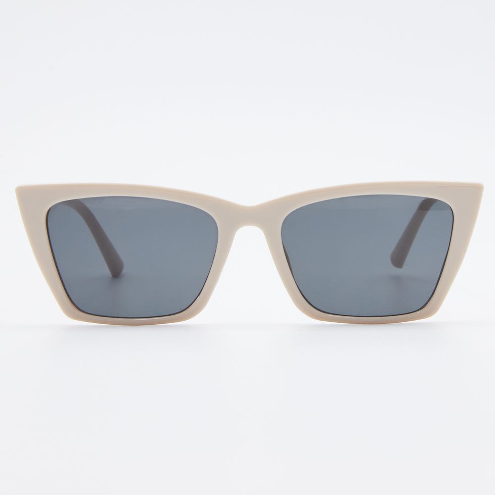 Vintage Slim Square Cat Eye Sunglasses for Men Women