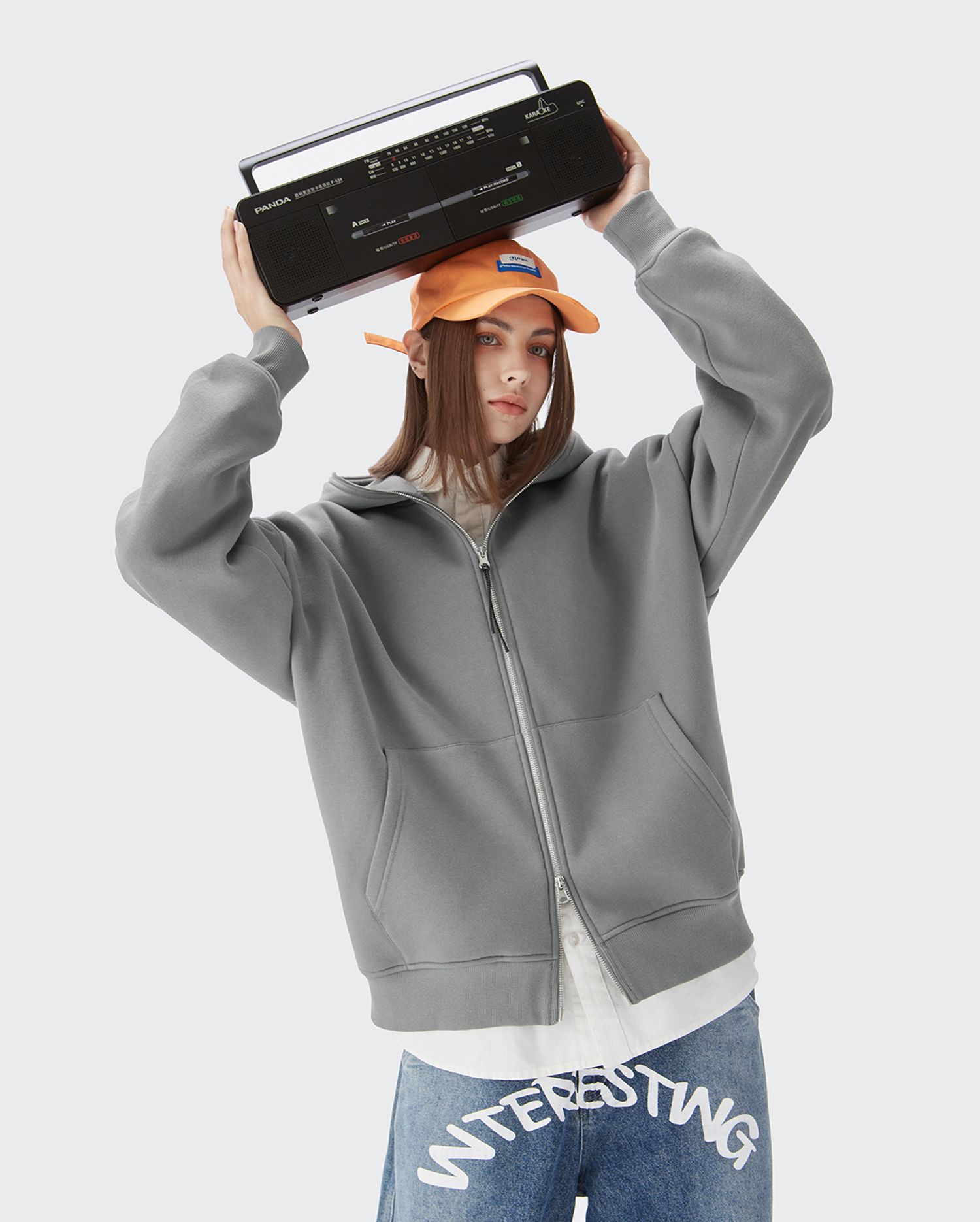 Classic Fleece Zip Up Unisex Hoodies