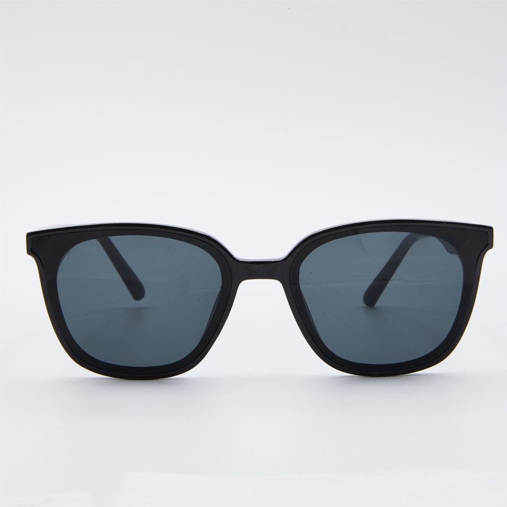 Klassische quadratische Sonnenbrille mit rundem Rahmen für Männer und Frauen