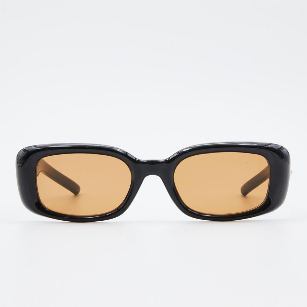 Trendige Sonnenbrille mit schmalem quadratischem Rahmen für Männer und Frauen