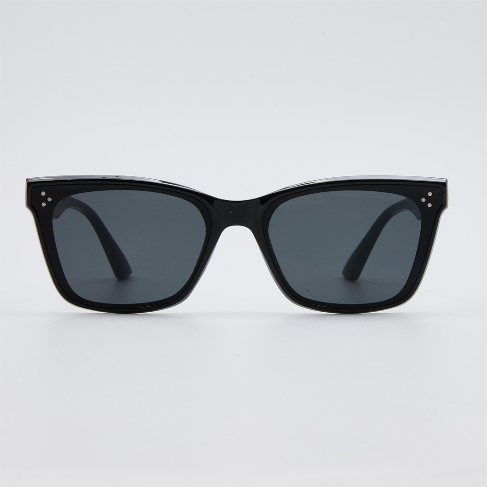Klassische quadratische Cat-Eye-Sonnenbrille für Männer und Frauen