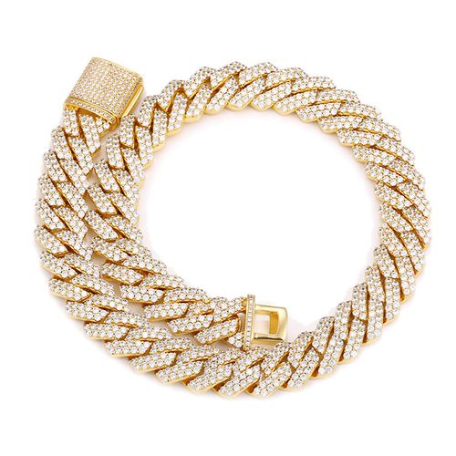 20mm Iced Out Cuban Miami Link Chain for Men Women