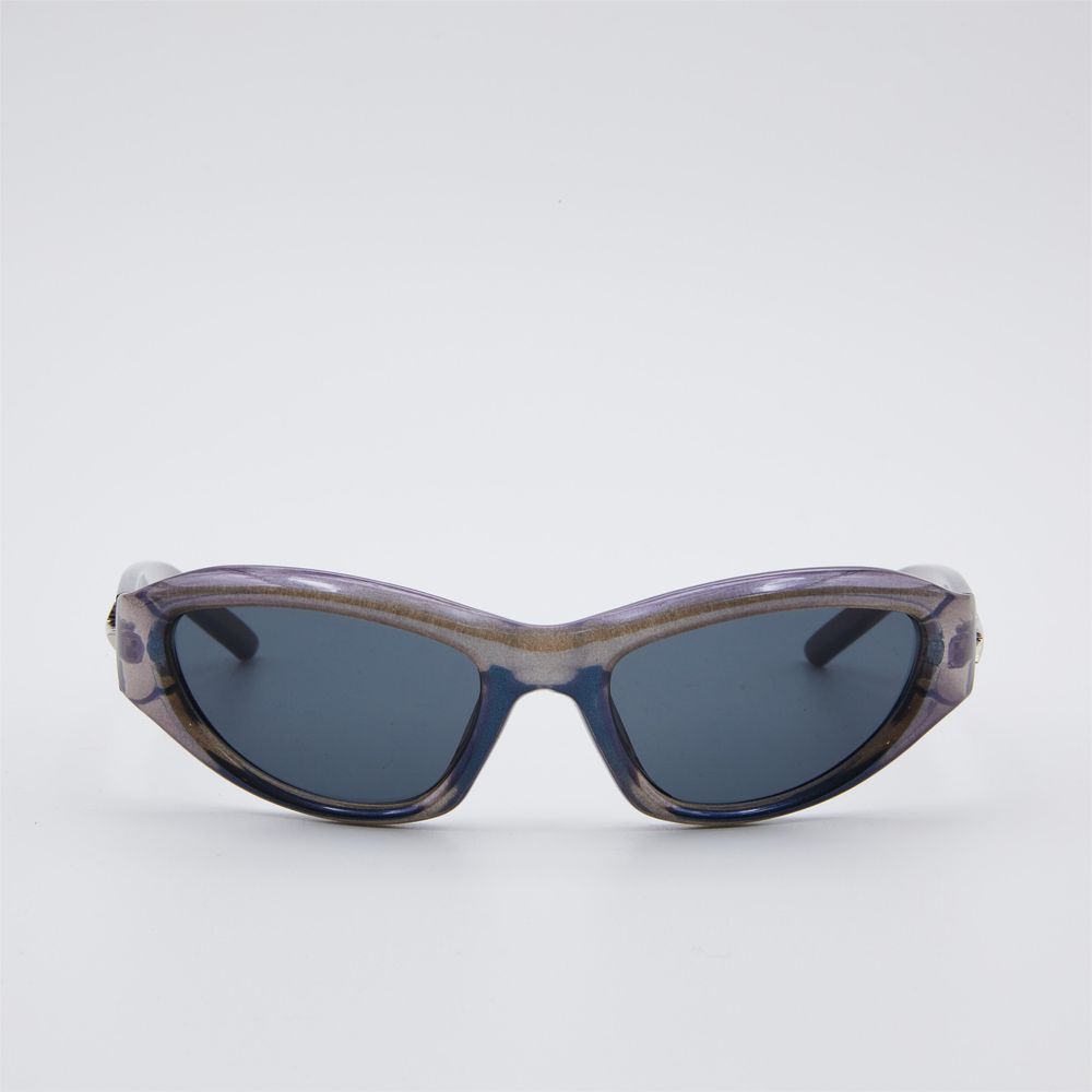 Trendy Cat Eye Hologram Frame Sunglasses for Men Women