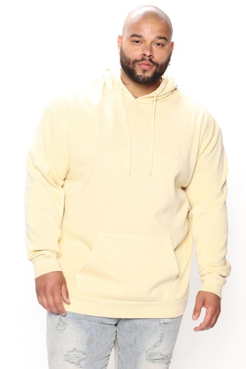 Tyson Vintage Wash Hoodie - Yellow