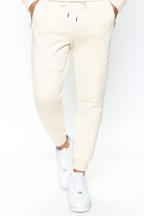 Tyson Panel Zip Jogger - Sand