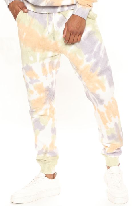 Broken Spiral Jogger - White/combo