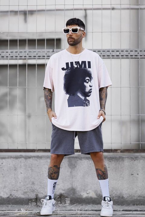 Tyson Vintage Wash Shorts - Black