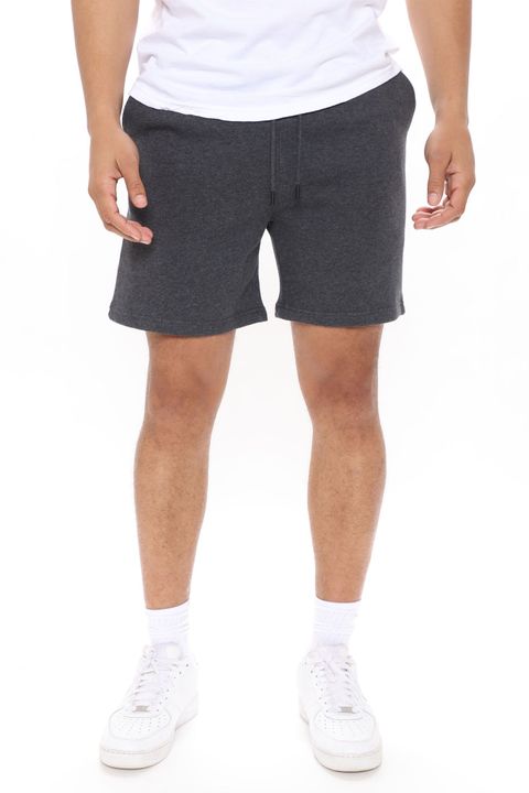 Tyson Sweatshort - Charcoal