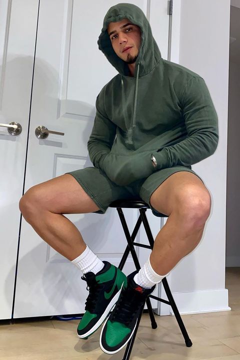 Sweat à capuche Tyson Vintage Wash - Olive