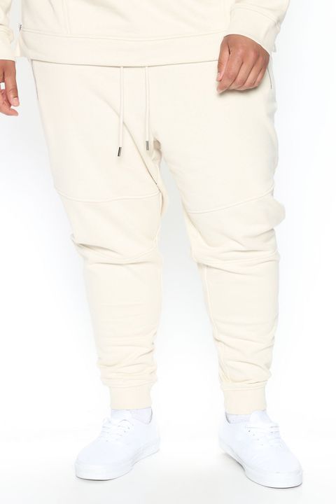 Tyson Panel Zip Jogger - Sand