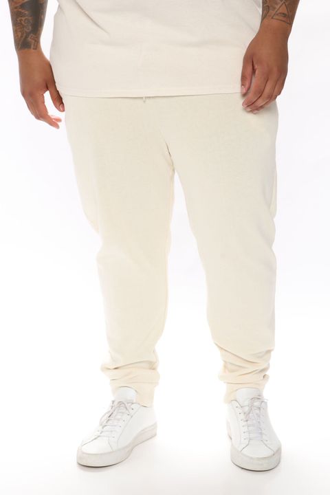 Tyson Vintage Wash Jogger - Off White