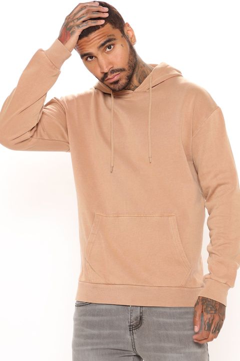 Sweat à capuche Tyson Vintage Wash - Kaki