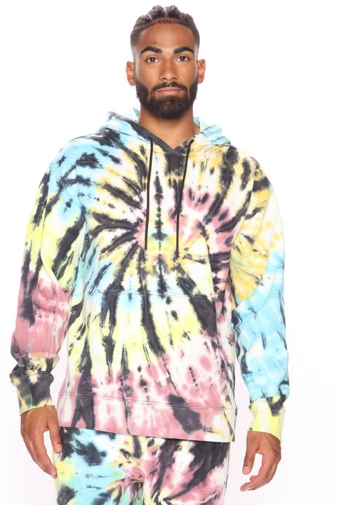 Sweat à capuche Tyson Tie Dye - Multicolore