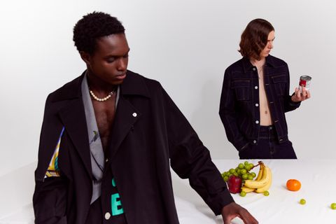 LAZY CREW Denim Coat