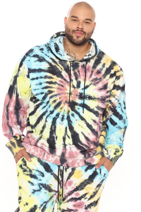 Sweat à capuche Tyson Tie Dye - Multicolore