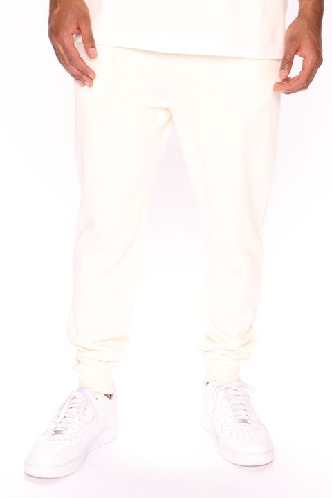 Tyson Vintage Wash Jogger - Off White