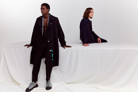 LAZY CREW Denim Coat