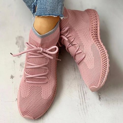Marvelall Breathable Lace-up Casual Socks Sneakers