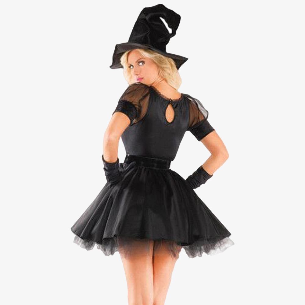 Halloween Witch Costume Mini Dress