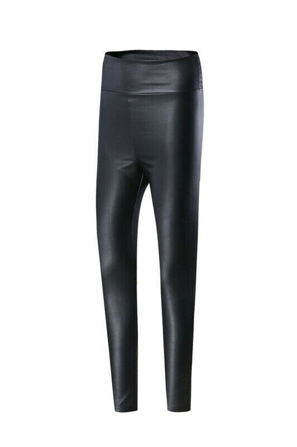 Stretch Tight Faux Leather Pants