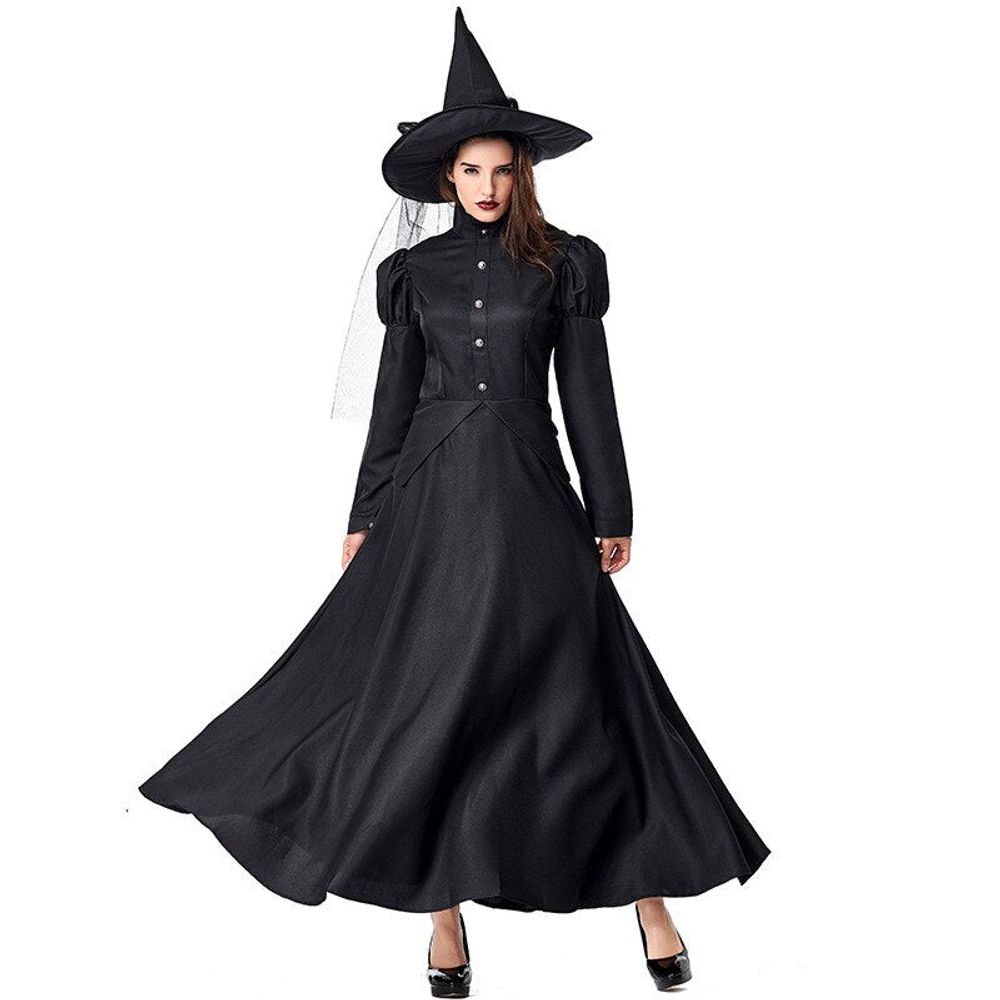 Witch Costume Girls Halloween Dress