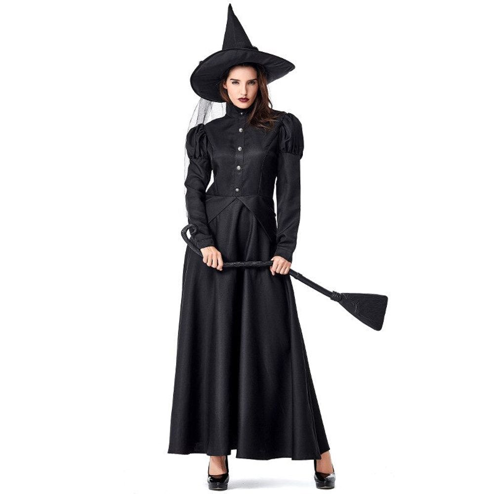 Witch Costume Girls Halloween Dress