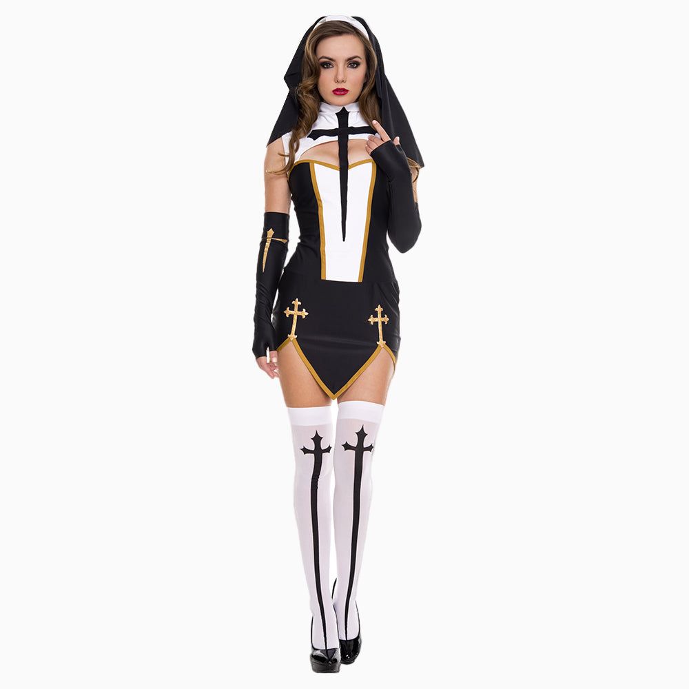 Halloween Nun Religious Fancy Dress
