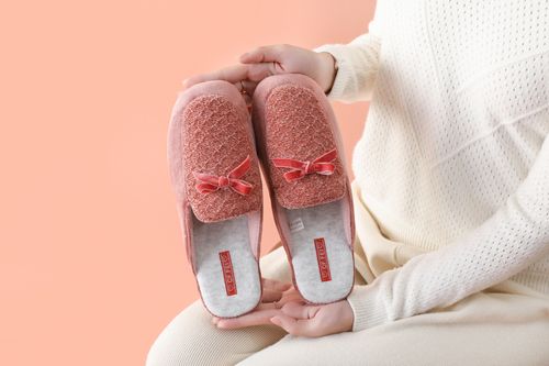 Chenille Fabric Casual Shoes Slippers