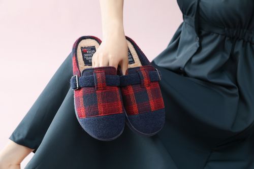 Woven Side Sewing Sole Indoor Slippers