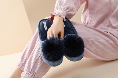 Ballerina Slippers with Quilting Stitching