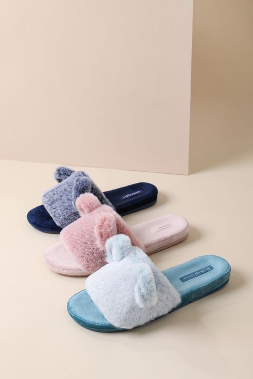 Open Toe Tip-Dyed Anatomic Slippers