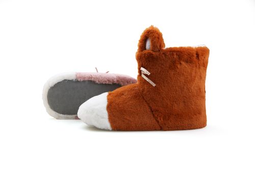 Lady Fluffy Fur Fabric Soft Indoor Boots