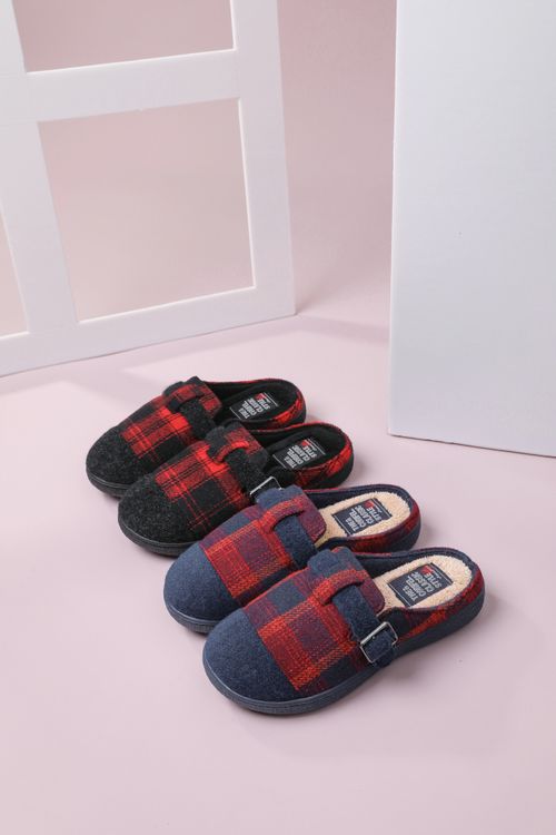 Woven Side Sewing Sole Indoor Slippers