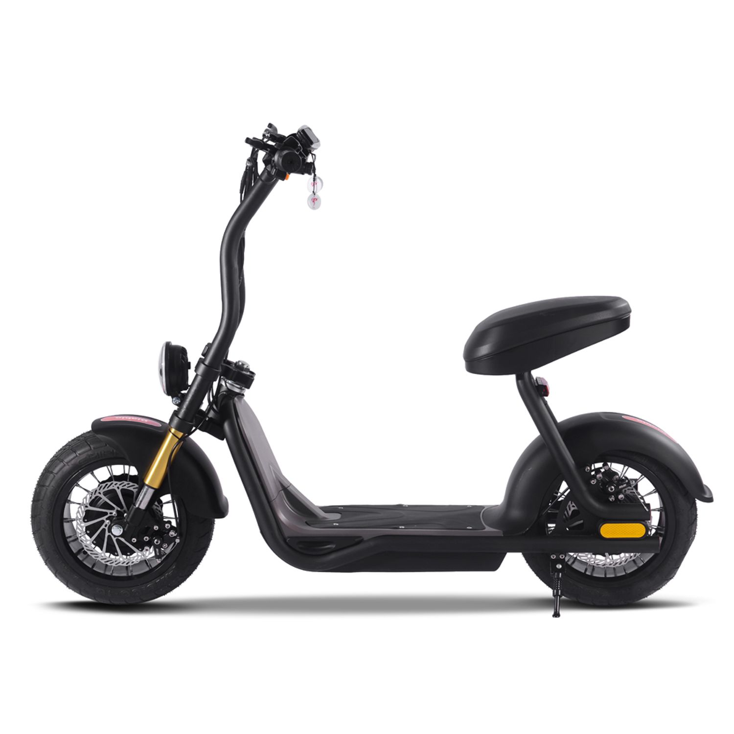SAY YEAH H10 Black Fat Tire Electic Scooter 1000W 48V  Top speed 25mph  